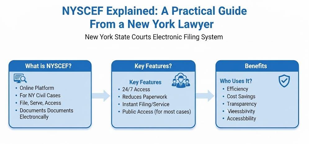 NYSCEF Explained: A Practical Guide From a New York Lawyer