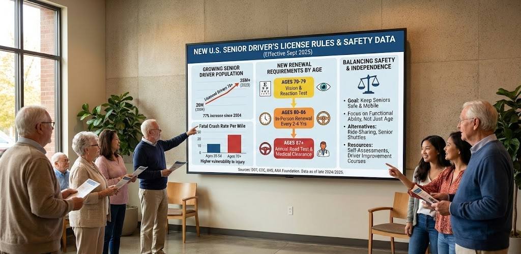 New U.S. Senior Driver’s License Rules