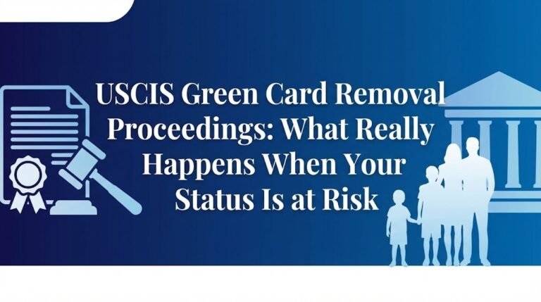 USCIS Green Card Removal Proceedings
