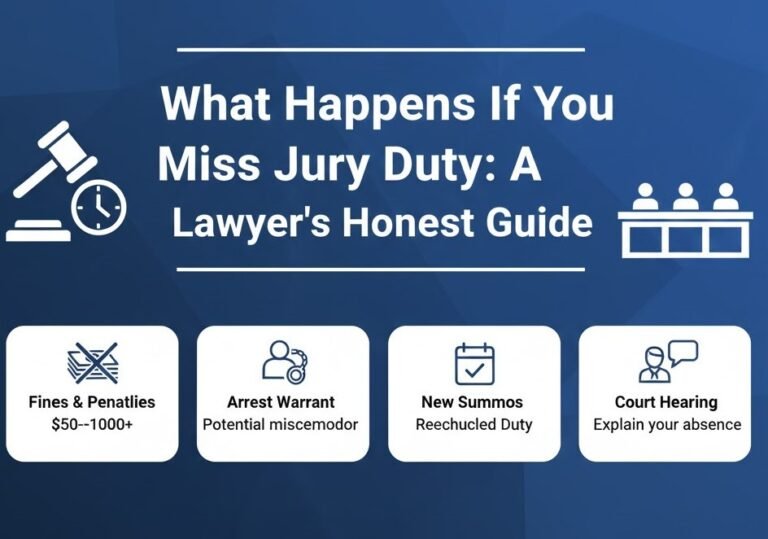 What Happens If You Miss Jury Duty
