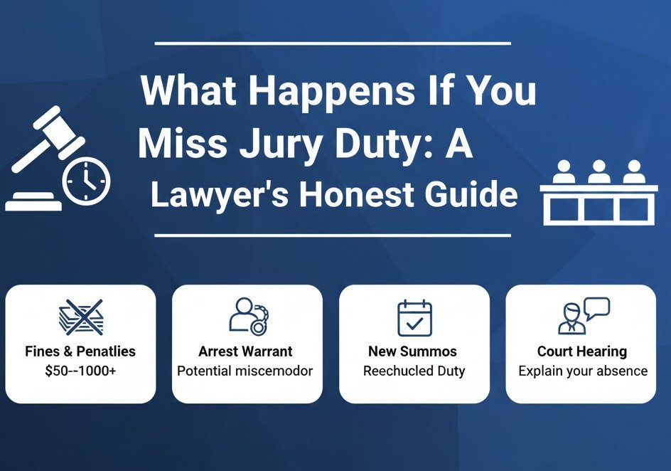 What Happens If You Miss Jury Duty